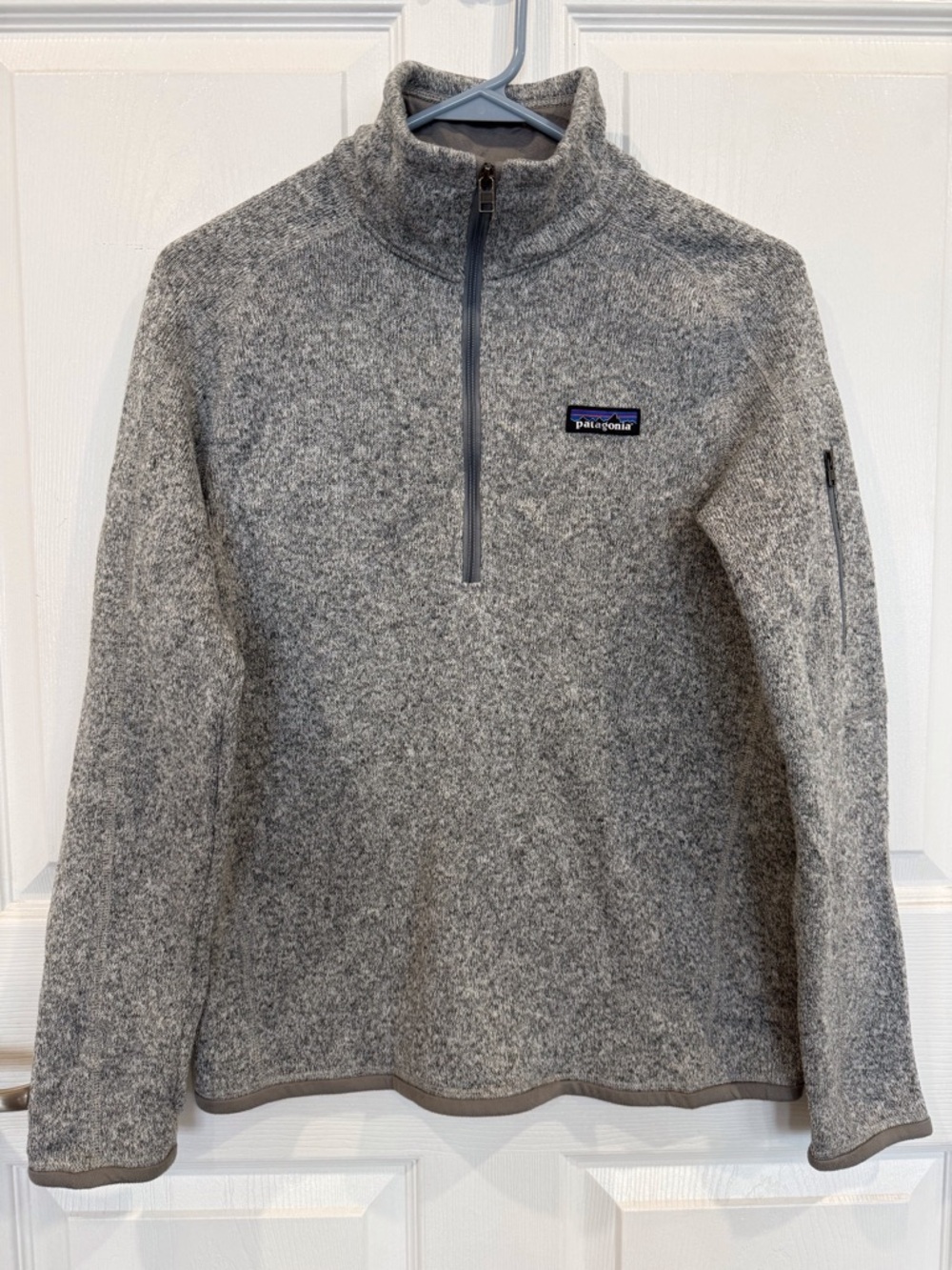 Patagonia Better Sweater Quarter Zip Heathered Gray